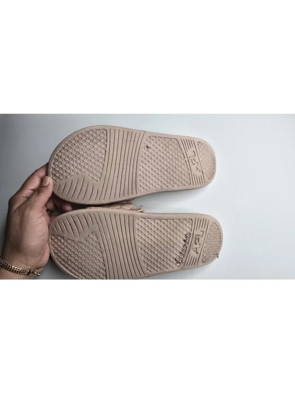 APL Women's Lusso Slide, Size 7, Rose Dust